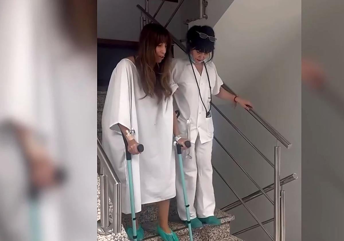 El emotivo mensaje de Almudena Cid desde el hospital: «Tras la cirugía siento que esta lucha...»